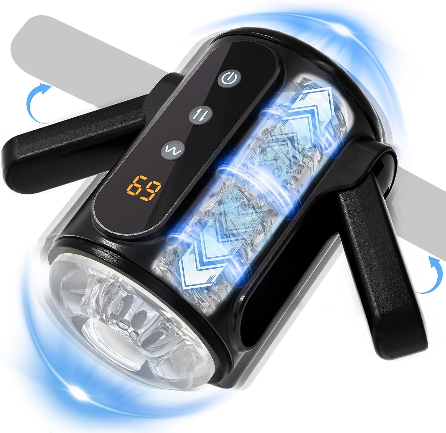 SixsenceDigital Experience Masturbator: Cutting-Edge Pleasure Innovation with 9-Speed Expandable and Vibrating Features