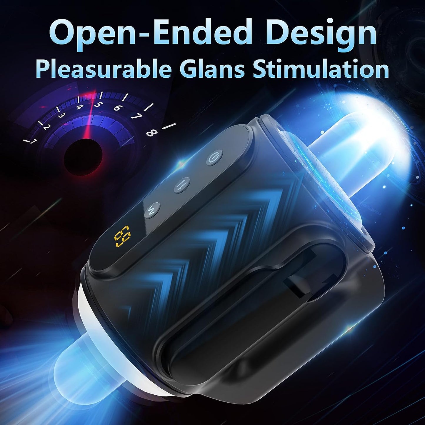 SixsenceDigital Experience Masturbator: Cutting-Edge Pleasure Innovation with 9-Speed Expandable and Vibrating Features