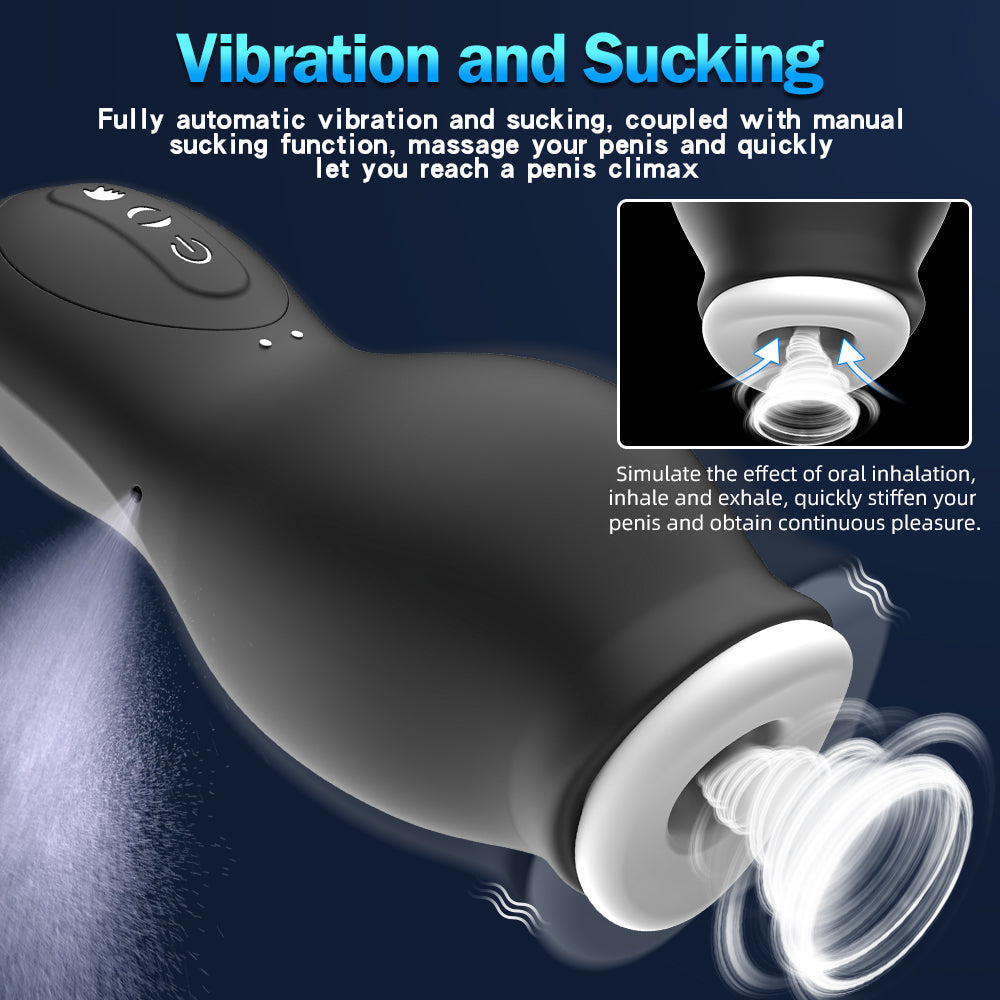 Sixsence- Dragon Suction Trainer Sucking Vibration Male Masturbator